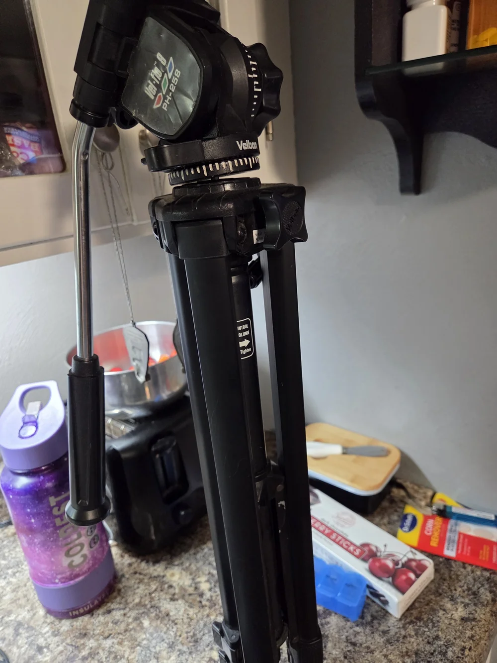 X-370 Silver and Black 35mm SLR Camera with Zoom Lens